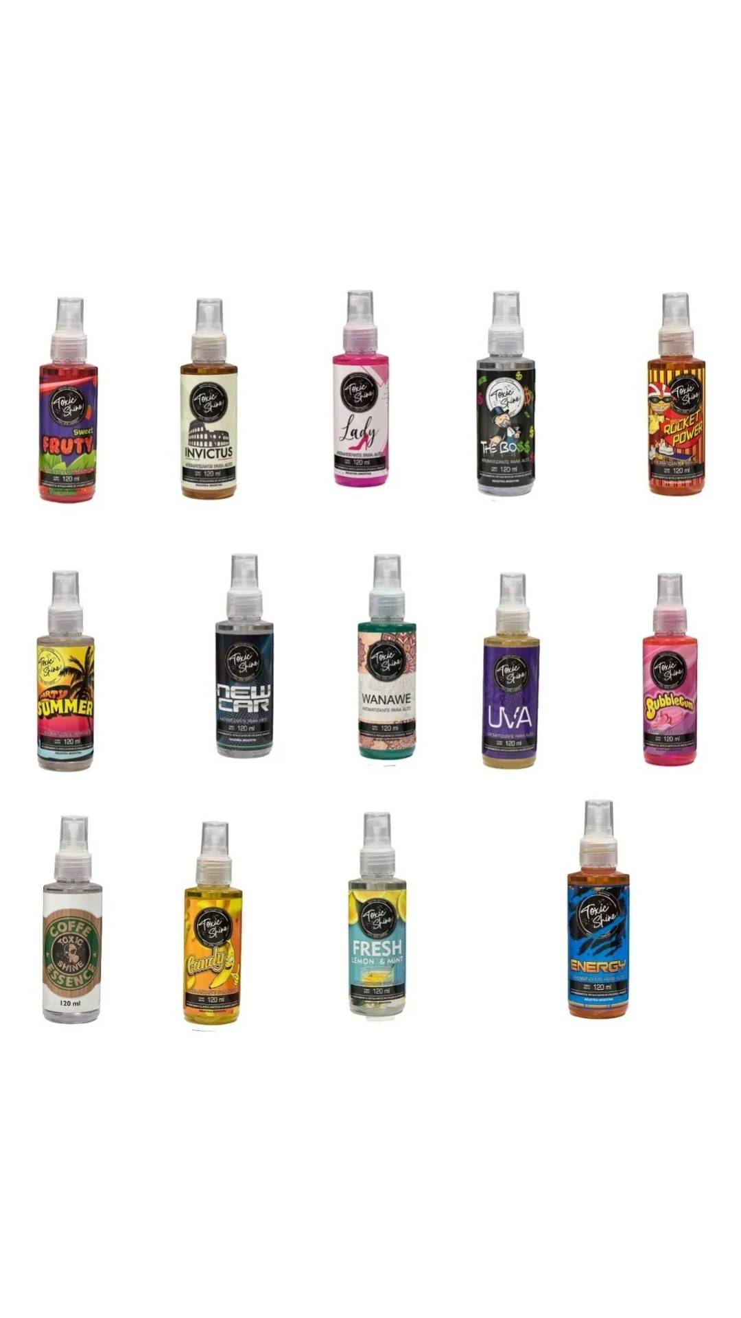 Toxic Shine - Aromatizantes 120 ml